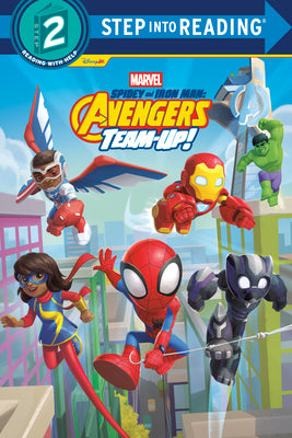 Cover Image for Marvel Spidey and Iron Man: Avengers Team-Up! (Spidey and His Amazing Friends) -- Random House, Library Binding