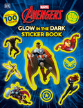 Cover Image for Marvel Avengers Glow in the Dark Sticker Book: With More Than 100 Stickers -- DK, Paperback