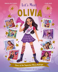 Cover Image for Let's Meet Olivia: Story of the Superstar Olivia Rodrigo. a 100% Unofficial Biography for Her Young Fans. -- Kingfisher, Hardcover