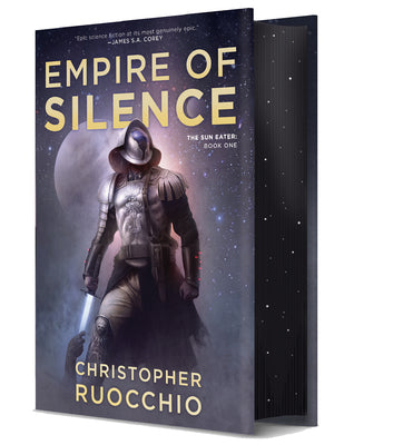 Cover Image for Empire of Silence (Deluxe Hardcover) -- Christopher Ruocchio, Hardcover