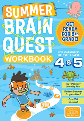 Cover Image for Summer Brain Quest: Between Grades 4 & 5 -- Workman Publishing, Paperback