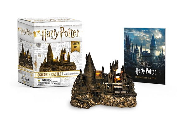 Cover Image for Harry Potter Hogwarts Castle and Sticker Book: Lights Up! [With Battery] -- Running Press, Paperback