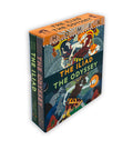 Cover Image for The Iliad/The Odyssey Boxed Set: (Two Illustrated Epic Retellings of Homer's Greek Myths Featuring Gods, Heroes, Battles, and Legendary Journeys for Y -- Gillian Cross, Hardcover
