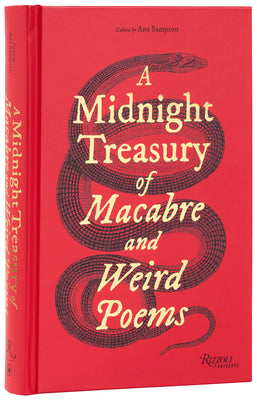 Cover Image for A Midnight Treasury of Macabre and Weird Poems -- Ana Sampson, Hardcover