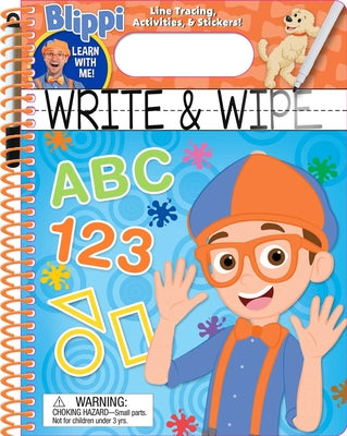Cover Image for Blippi: Write and Wipe -- Editors of Studio Fun International, Spiral