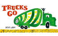 Cover Image for Trucks Go: (Board Books about Trucks, Go Trucks Books for Kids) -- Steve Light, Board Books