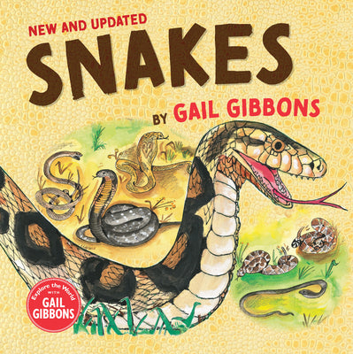 Cover Image for Snakes (New & Updated) -- Gail Gibbons, Hardcover