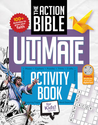 Cover Image for The Action Bible Ultimate Activity Book for Kids -- Sergio Cariello, Paperback