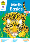Cover Image for School Zone Math Basics Grade 3 Workbook -- School Zone, Paperback