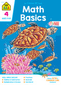 Cover Image for School Zone Math Basics Grade 4 Workbook -- School Zone, Paperback