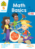 Cover Image for School Zone Math Basics Grade 5 Workbook -- School Zone, Paperback