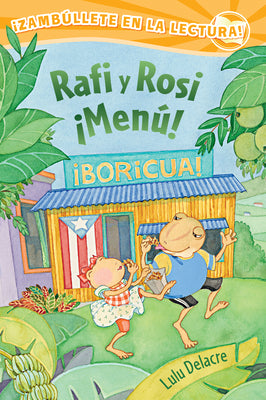 Cover Image for Rafi Y Rosi ¡Menú! (Rafi and Rosi Menu!) -- Lulu Delacre, Paperback