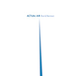 Cover Image for Actual Air -- David Berman, Hardcover
