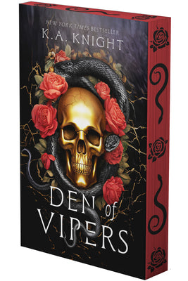 Cover Image for Den of Vipers: A Dark Romance (Deluxe Limited Edition) -- K. a. Knight, Paperback