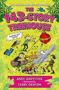 Cover Image for The 143-Story Treehouse: Camping Trip Chaos! -- Andy Griffiths, Hardcover