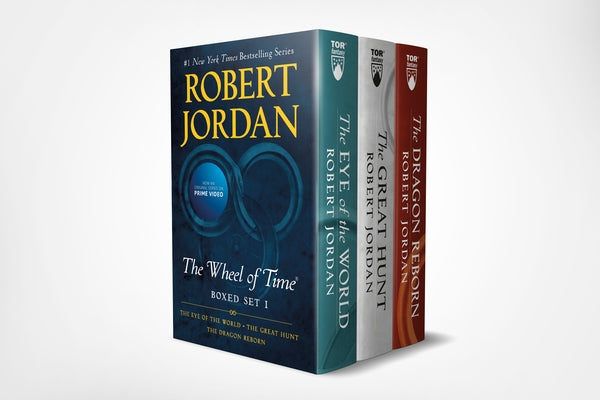 Cover Image for Wheel of Time Premium Boxed Set I: Books 1-3 (the Eye of the World, the Great Hunt, the Dragon Reborn) -- Robert Jordan, Mass Market Paperback