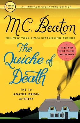 Cover Image for The Quiche of Death: The First Agatha Raisin Mystery -- M. C. Beaton, Paperback