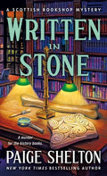 Cover Image for Written in Stone: A Scottish Bookshop Mystery -- Paige Shelton, Mass Market Paperback