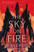 Cover Image for The Sky on Fire -- Jenn Lyons, Paperback