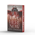 Cover Image for We Live Here Now: A Novel [Limited Stenciled Edge Edition] -- Sarah Pinborough, Hardcover