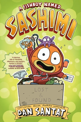 Cover Image for A Fishboy Named . . . Sashimi -- Dan Santat, Paperback
