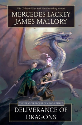 Cover Image for Deliverance of Dragons: Book Three of the Dragon Prophecy -- Mercedes Lackey, Hardcover
