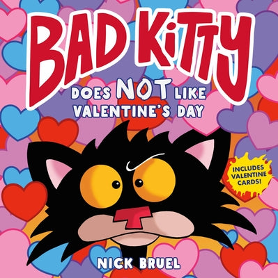 Cover Image for Bad Kitty Does Not Like Valentine's Day -- Nick Bruel, Hardcover