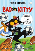 Cover Image for Bad Kitty Joins the Team (Paperback Black-And-White Edition) -- Nick Bruel, Paperback