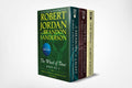 Cover Image for Wheel of Time Premium Boxed Set V: Book 13: Towers of Midnight, Book 14: A Memory of Light, Prequel: New Spring -- Robert Jordan, Mass Market Paperback