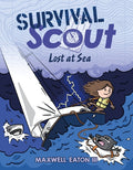 Cover Image for Survival Scout: Lost at Sea -- Maxwell Eaton, Hardcover