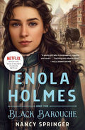 Cover Image for Enola Holmes and the Black Barouche: The New Adventures of Enola Holmes 1 -- Nancy Springer, Paperback