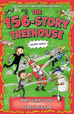 Cover Image for The 156-Story Treehouse: Holiday Havoc! -- Andy Griffiths, Paperback