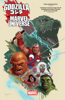 Cover Image for Godzilla vs. the Marvel Universe -- Ryan North, Paperback