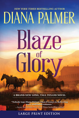 Cover Image for Blaze of Glory -- Diana Palmer, Paperback