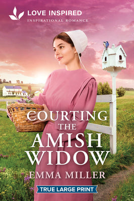 Cover Image for Courting the Amish Widow: An Uplifting Inspirational Romance -- Emma Miller, Paperback