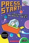 Cover Image for Super Rabbit Boy Blasts Off!: A Branches Book (Press Start! #5): Volume 5 -- Thomas Flintham, Paperback