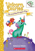 Cover Image for Bo and the Dragon-Pup: A Branches Book (Unicorn Diaries #2): Volume 2 -- Rebecca Elliott, Paperback