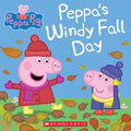 Cover Image for Peppa's Windy Fall Day -- Scholastic, Paperback