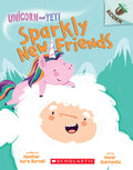 Cover Image for Sparkly New Friends: An Acorn Book (Unicorn and Yeti #1) -- Heather Ayris Burnell, Paperback