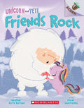 Cover Image for Friends Rock: An Acorn Book (Unicorn and Yeti #3) -- Heather Ayris Burnell, Paperback
