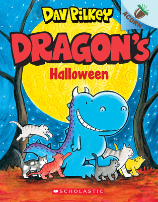Cover Image for Dragon's Halloween: An Acorn Book (Dragon #4): From the Creator of Dog Man -- Dav Pilkey, Paperback