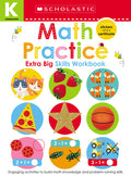Cover Image for Math Practice Kindergarten Workbook: Scholastic Early Learners (Extra Big Skills Workbook) -- Scholastic Ea Scholastic Early Learners, Paperback