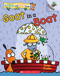 Cover Image for Goat in a Boat: An Acorn Book (a Frog and Dog Book #2): Volume 2 -- Janee Trasler, Paperback