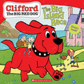 Cover Image for The Big Island Race (Clifford the Big Red Dog Storybook) [With Stickers] -- Meredith Rusu, Paperback