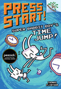 Cover Image for Super Rabbit Boy's Time Jump!: A Branches Book (Press Start! #9): Volume 9 -- Thomas Flintham, Library Binding