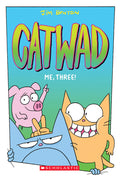 Cover Image for Me, Three!: A Graphic Novel (Catwad #3): Volume 3 -- Jim Benton, Paperback