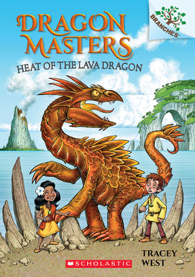 Cover Image for Heat of the Lava Dragon: A Branches Book (Dragon Masters #18): Volume 18 -- Tracey West, Paperback