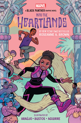 Cover Image for Shuri and t'Challa: Into the Heartlands (an Original Black Panther Graphic Novel) -- Roseanne A. Brown, Paperback