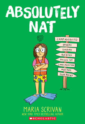Cover Image for Absolutely Nat: A Graphic Novel (Nat Enough #3): Volume 3 -- Maria Scrivan, Paperback