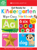 Cover Image for Get Ready for Kindergarten Wipe-Clean Workbook: Scholastic Early Learners (Wipe Clean) -- Scholastic, Paperback